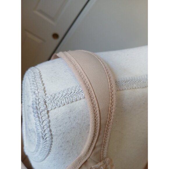 GLAMORISE Size 44DD #1245 Beige Wonderwire Front Closure Full Coverage Bra #2026 - Picture 7 of 10